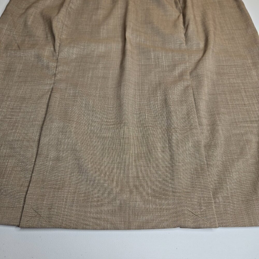 New York & Company Stretch Light Brown Straight Skirt Size 14 - Picture 3 of 11